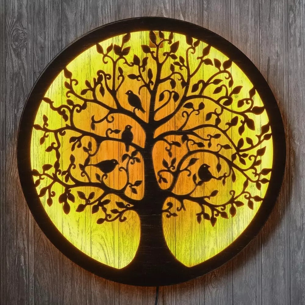 Tree Acrylic Wall Decor – Elegant Art for Every Space