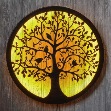 Tree Acrylic Wall Decor – Elegant Art for Every Space